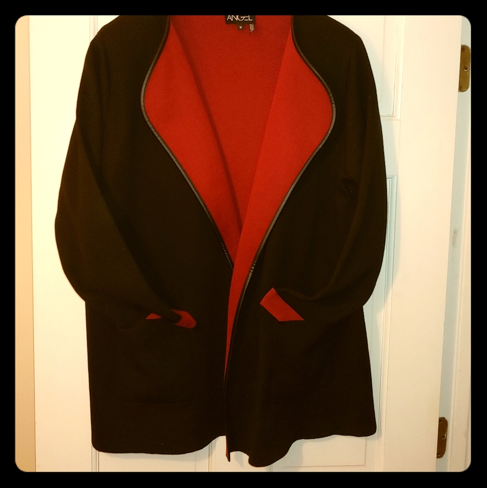 Angel Apparel 2 Tone Blazer w/Pockets